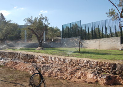 Instalación y automatización de riego para el jardín