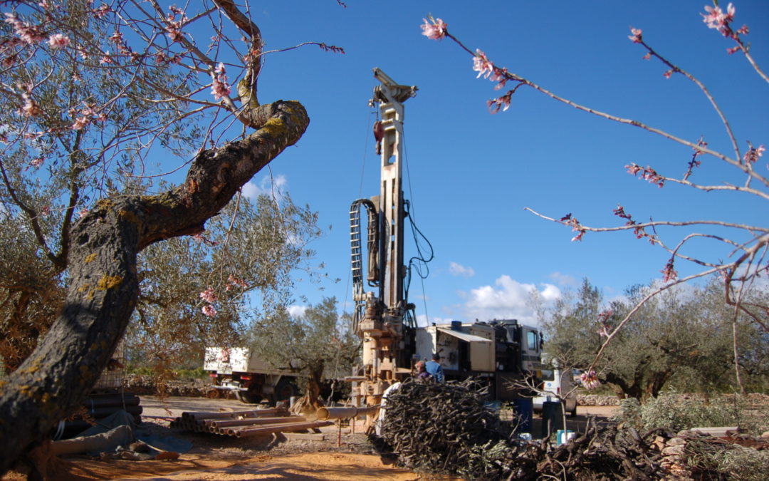 Perforació de pou per a finca d’oliveres